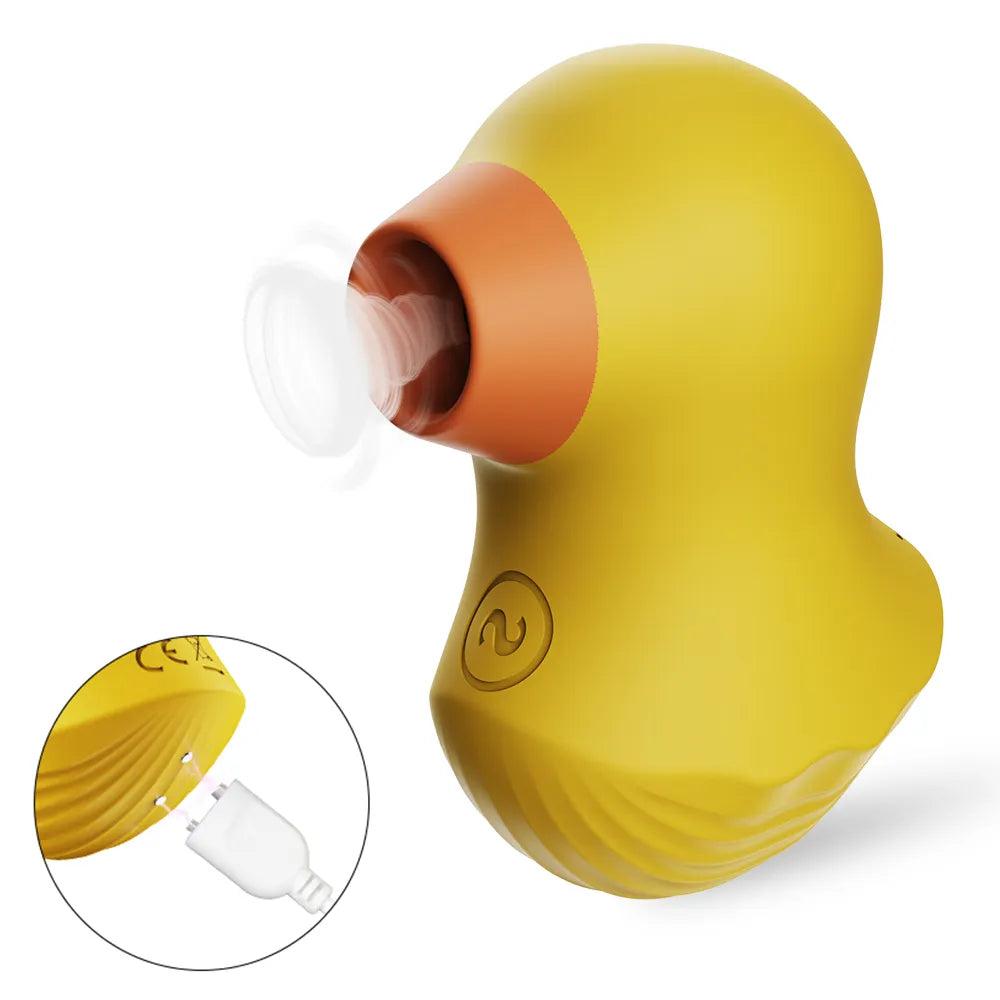 Succionador estimulador clitoral pato ondas