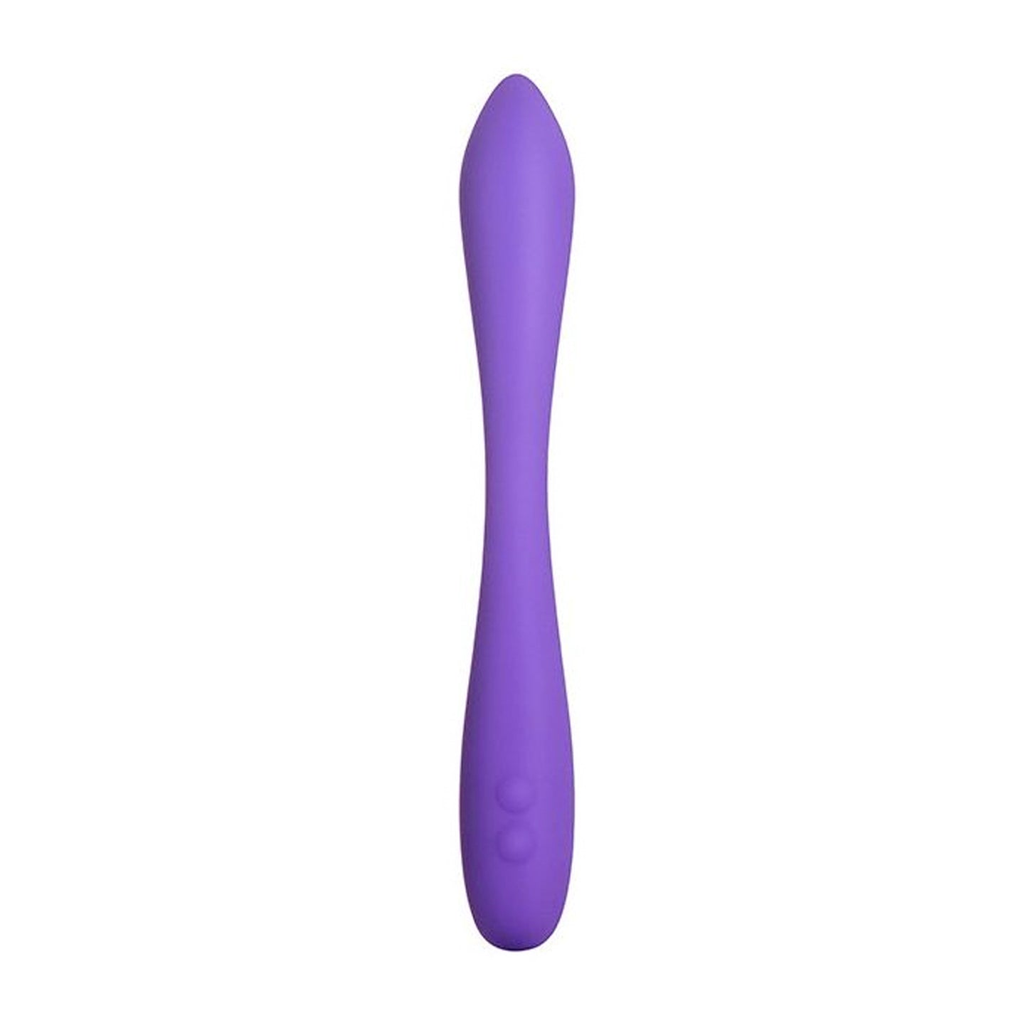 Vibrador Estimulador Dual Recargable Purpura Silhouette S9