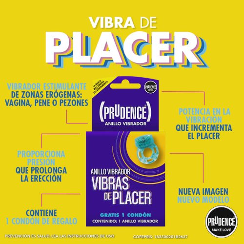 Anillo Vibrador Vibras de Placer Prudence Condon Gratis