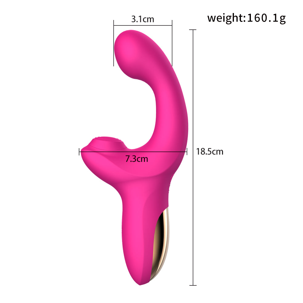 Vibrador Succionador Estimulador Clitoris Punto G Instinct