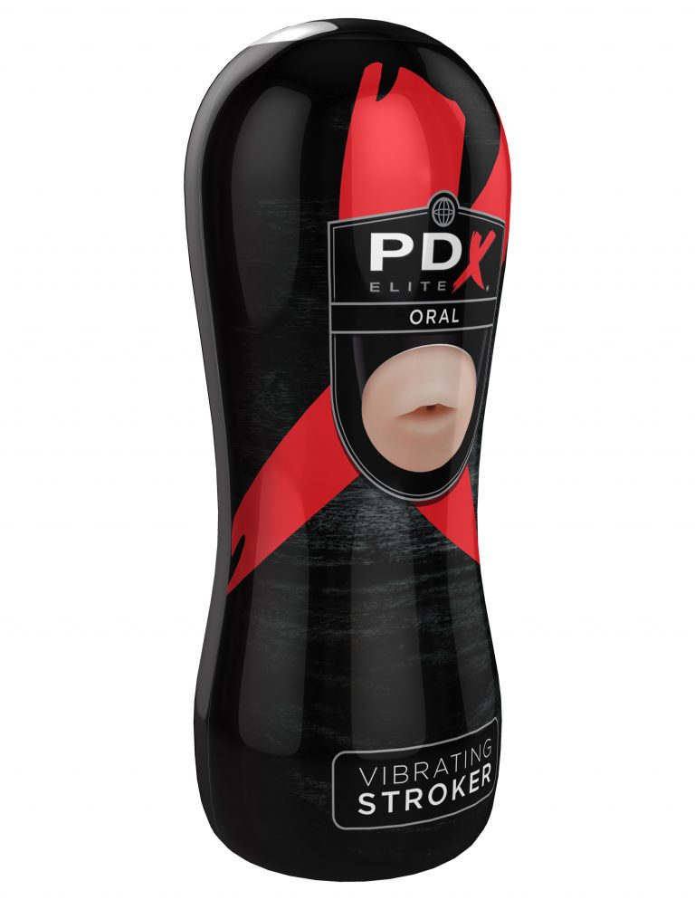 Masturbador Vibrante Sensación Oral PDX Elite
