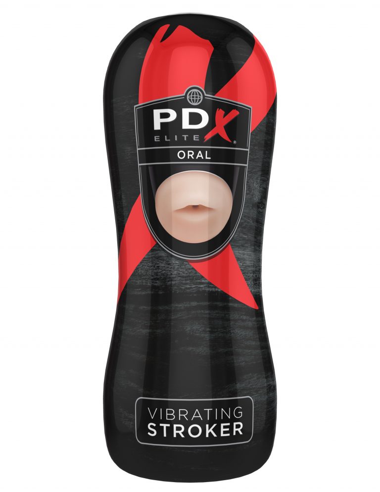 Masturbador Vibrante Sensación Oral PDX Elite